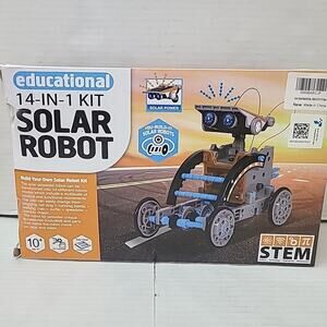 14 in 1 Solar Robot STEM Kit For Kids, Learning, Engineering, Building Kit, Gift